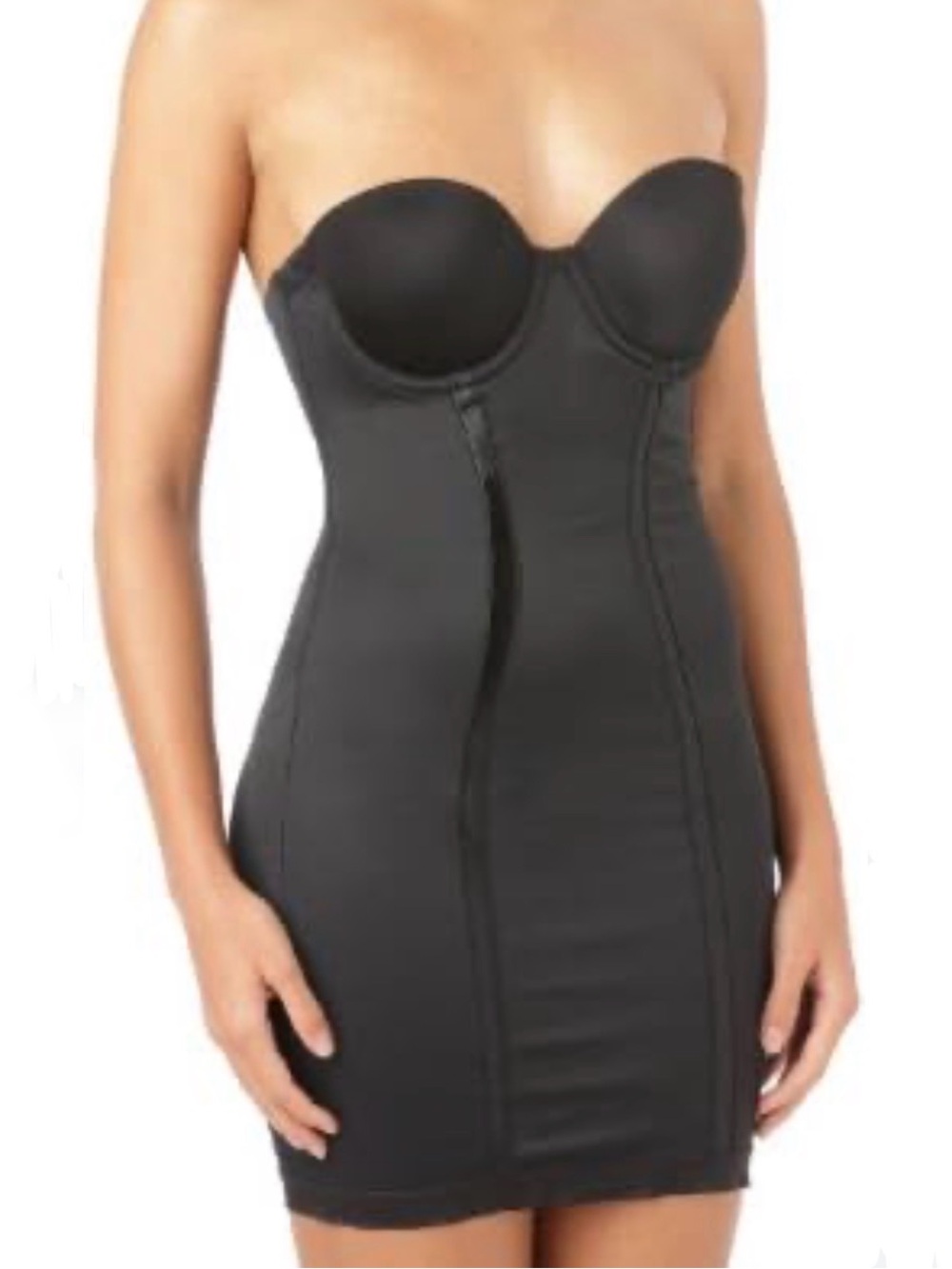 EUC- Maidenform® Flexees® ‘Easy-Up Strapless’ Full Slip 36C